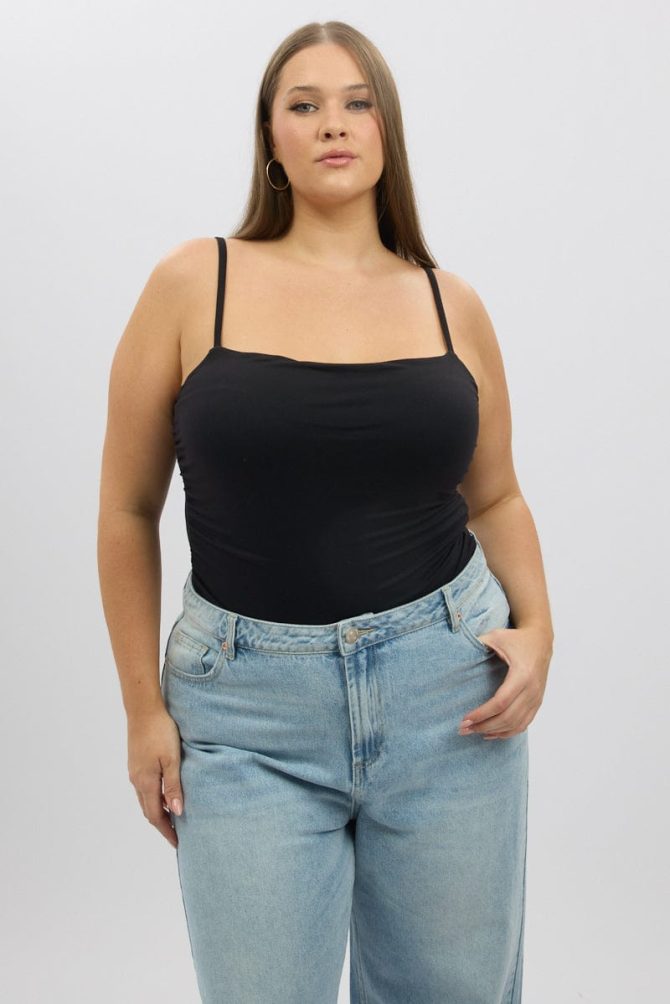 Black Bodysuit Sleeveless