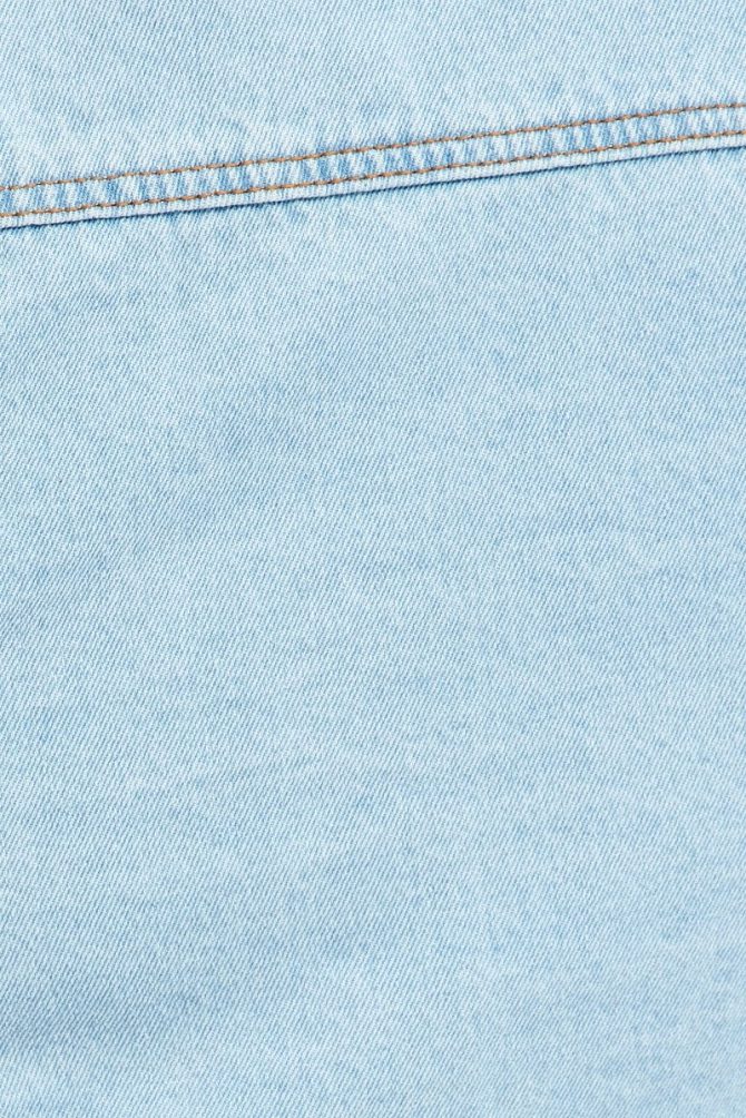 Denim Cropped Denim Jacket